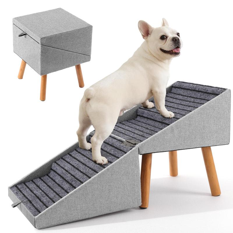 Foldable 2-in-1 Dog Ramp for Easy Storage & Use