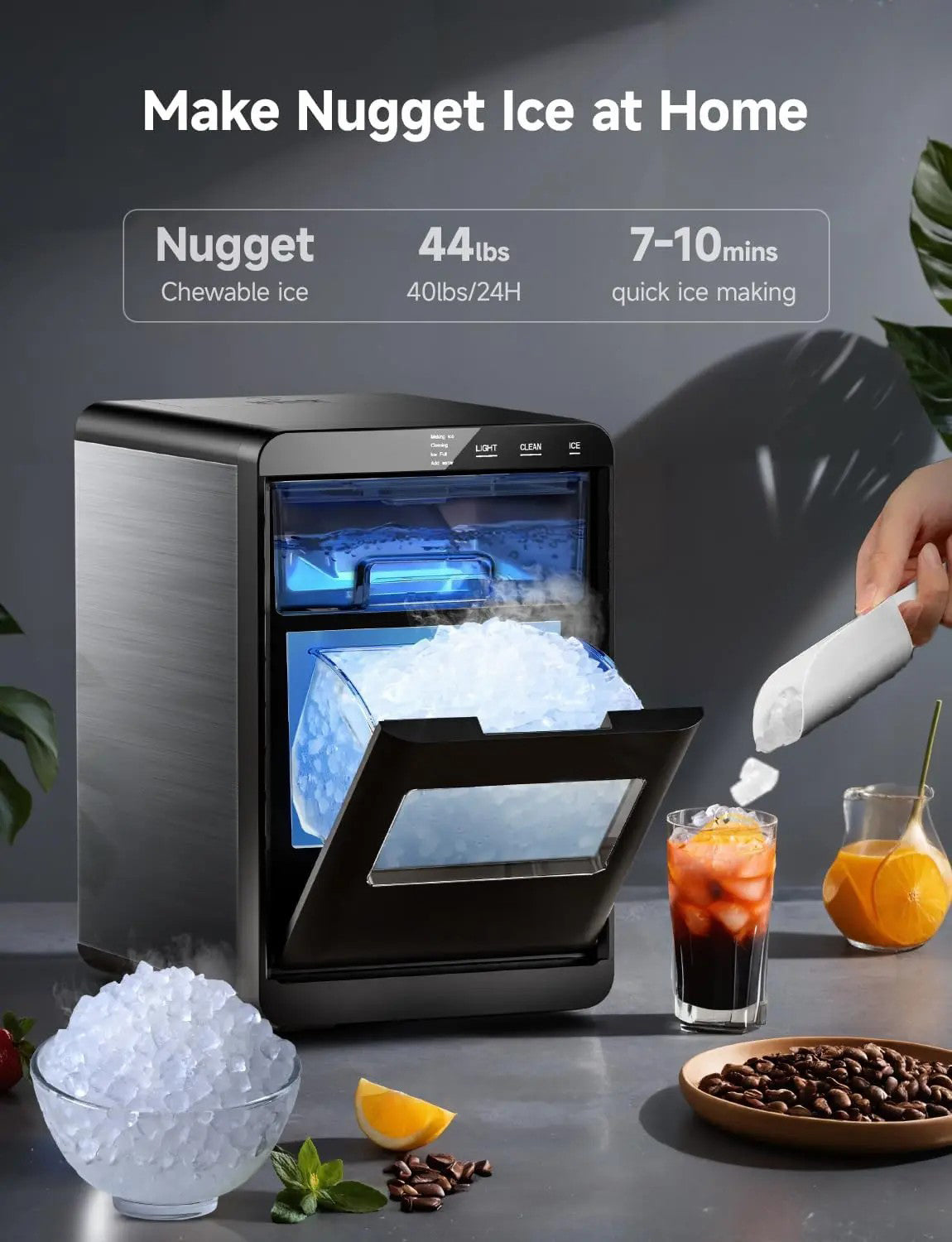 Countertop Nugget Ice Maker