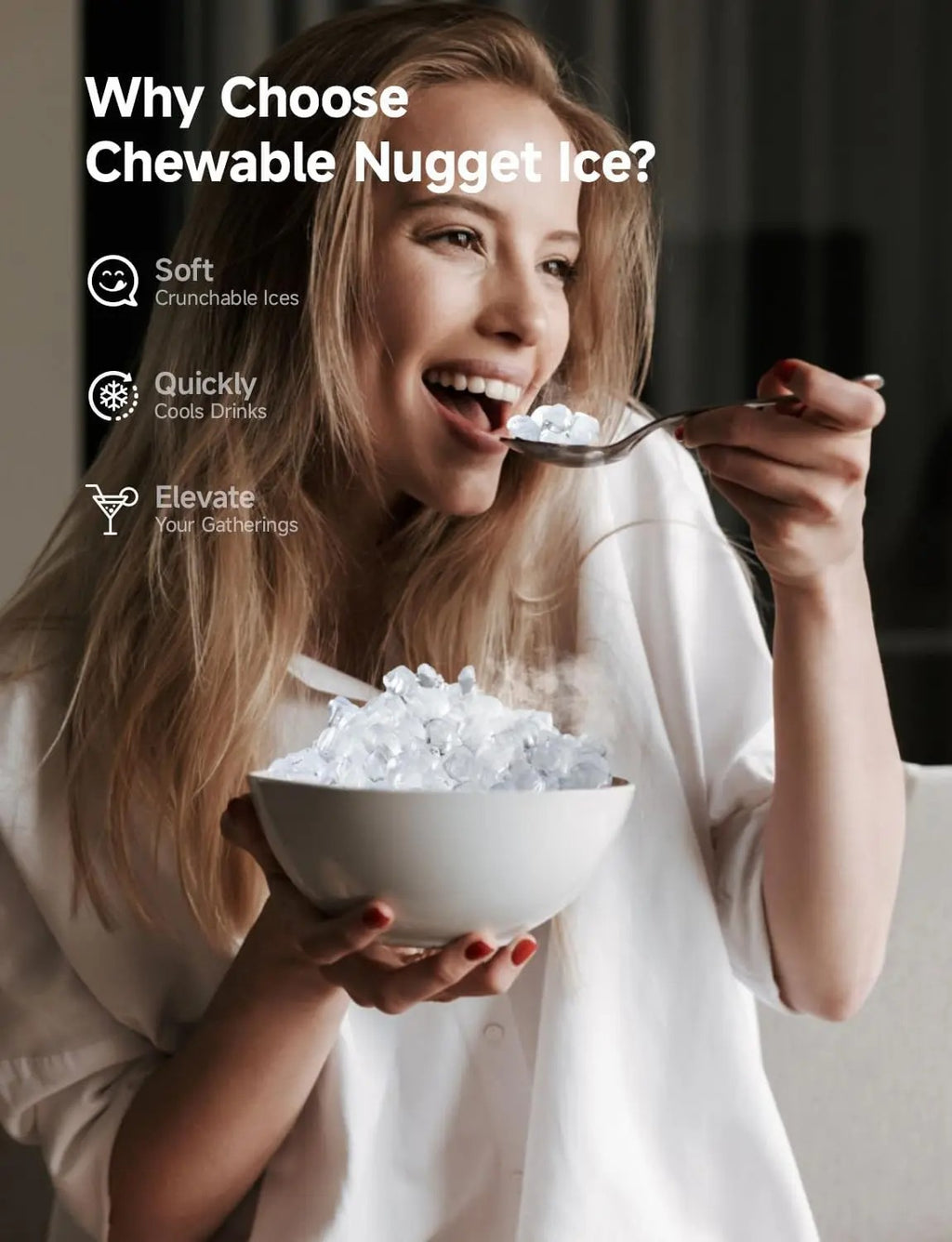 Countertop Nugget Ice Maker