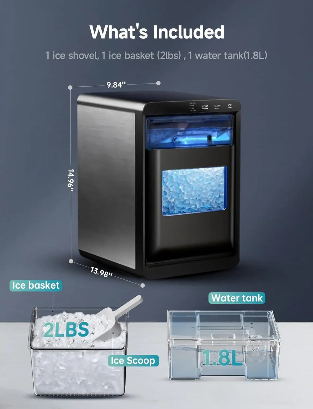 Countertop Nugget Ice Maker