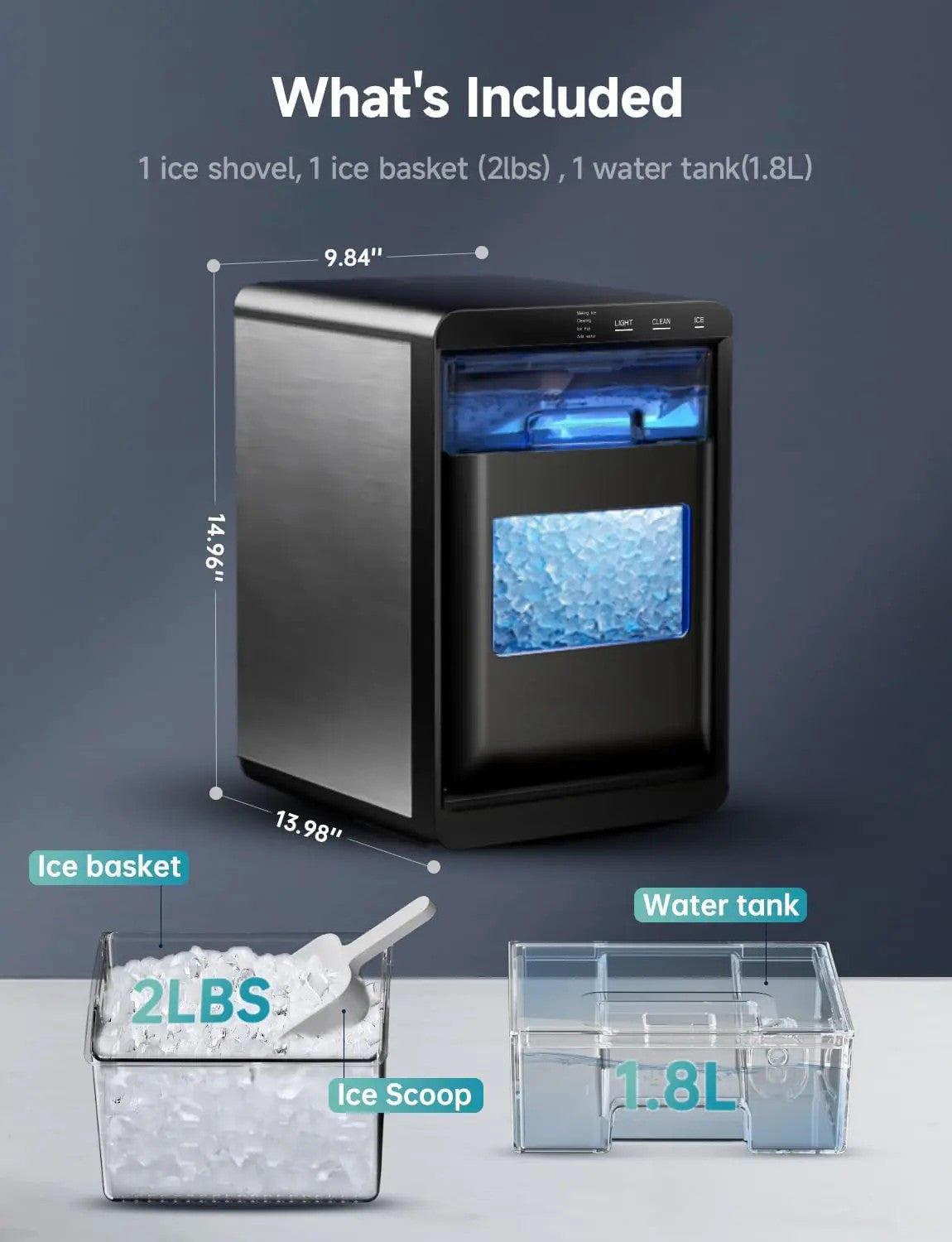 Countertop Nugget Ice Maker